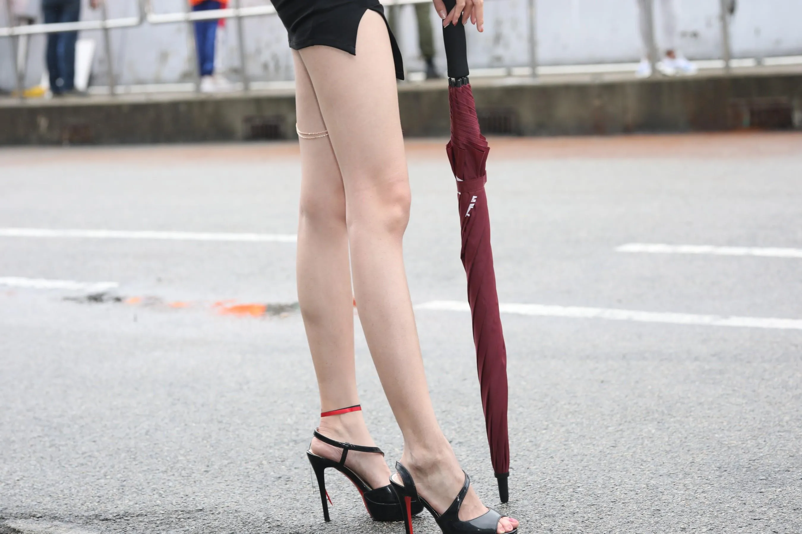 [魔镜街拍] NO.079 展会街拍模特1 [182P]插图